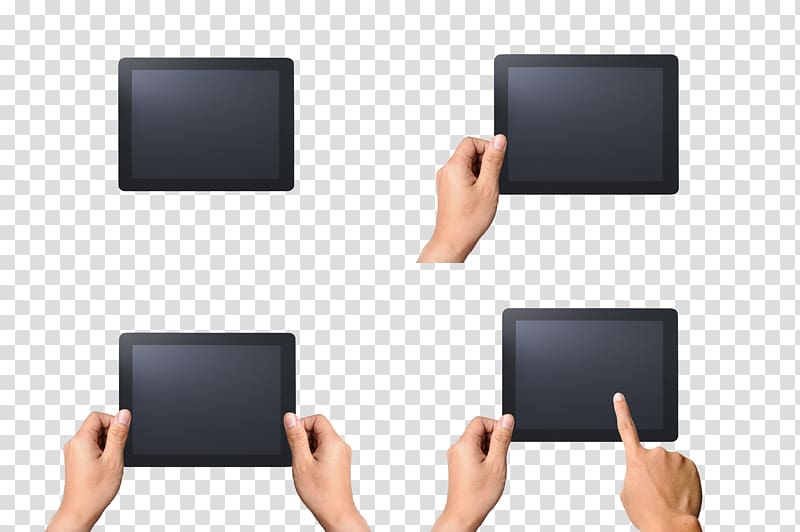 ipad in hand png
