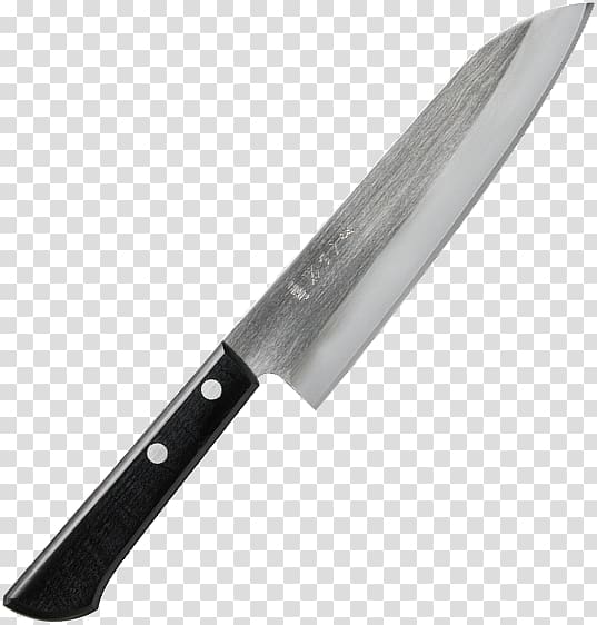 Chef's knife Kitchen Knives Japanese kitchen knife Santoku, knife transparent background PNG clipart