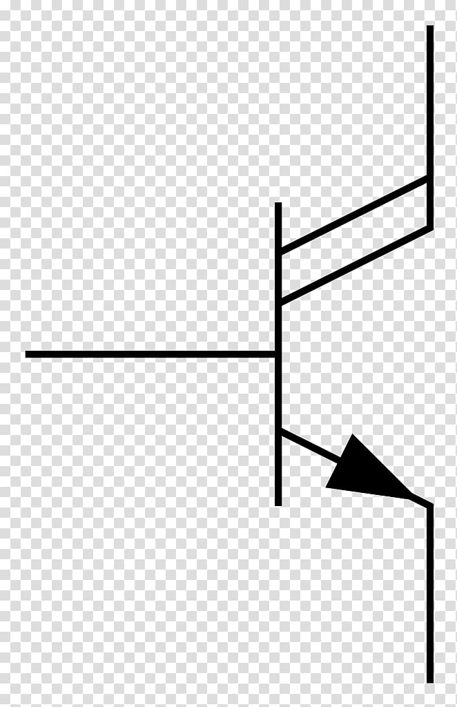 Darlington transistor Electronic symbol NPN Circuit diagram, symbol transparent background PNG clipart
