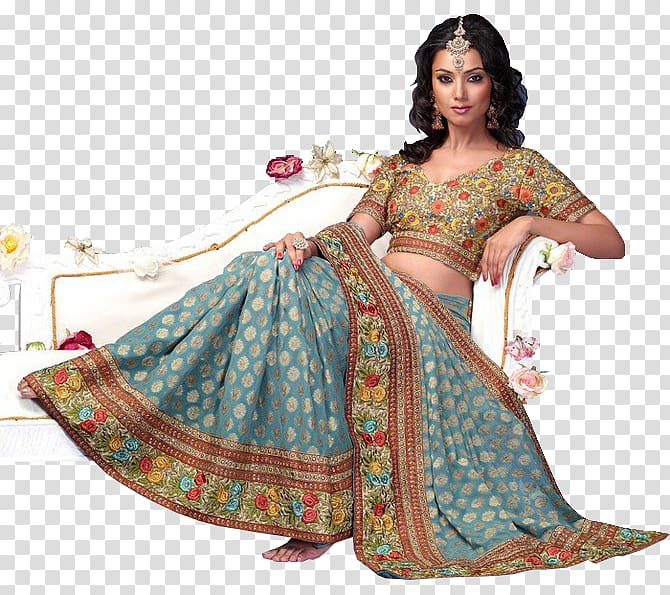 Costume Sari India Clothing Shalwar kameez, India transparent background PNG clipart