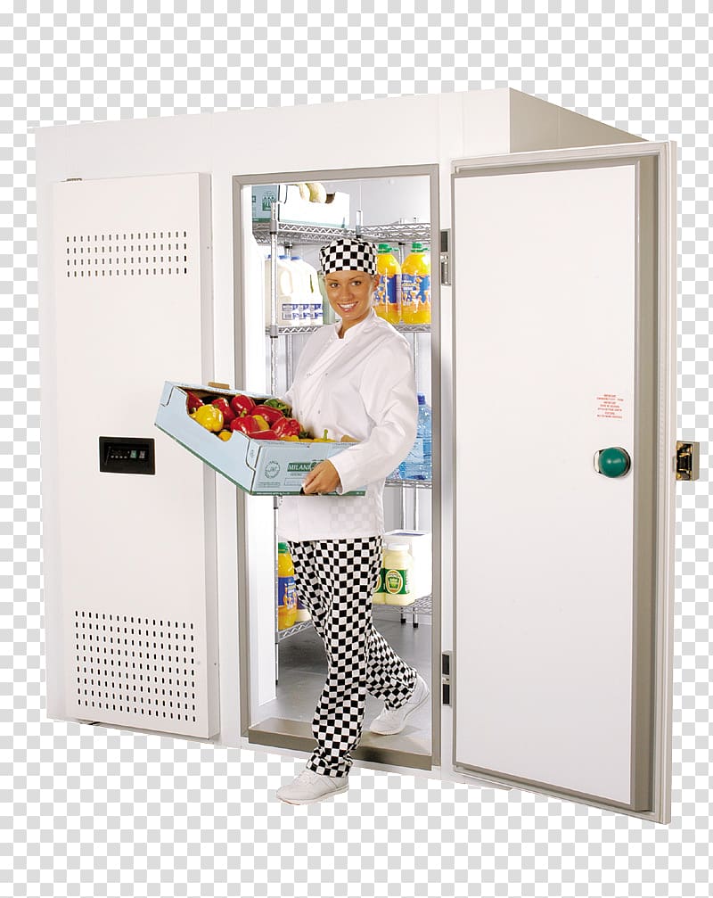 Refrigerator Refrigeration Room Freezers Home appliance, refrigerator transparent background PNG clipart