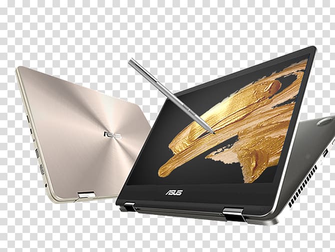 Laptop The International Consumer Electronics Show ASUS ZenBook Flip UX461UN-DS74T, Laptop transparent background PNG clipart