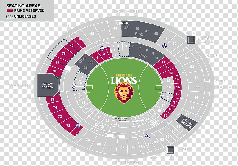 The Gabba Brisbane Lions Toyota Center Sports venue Map, map transparent background PNG clipart