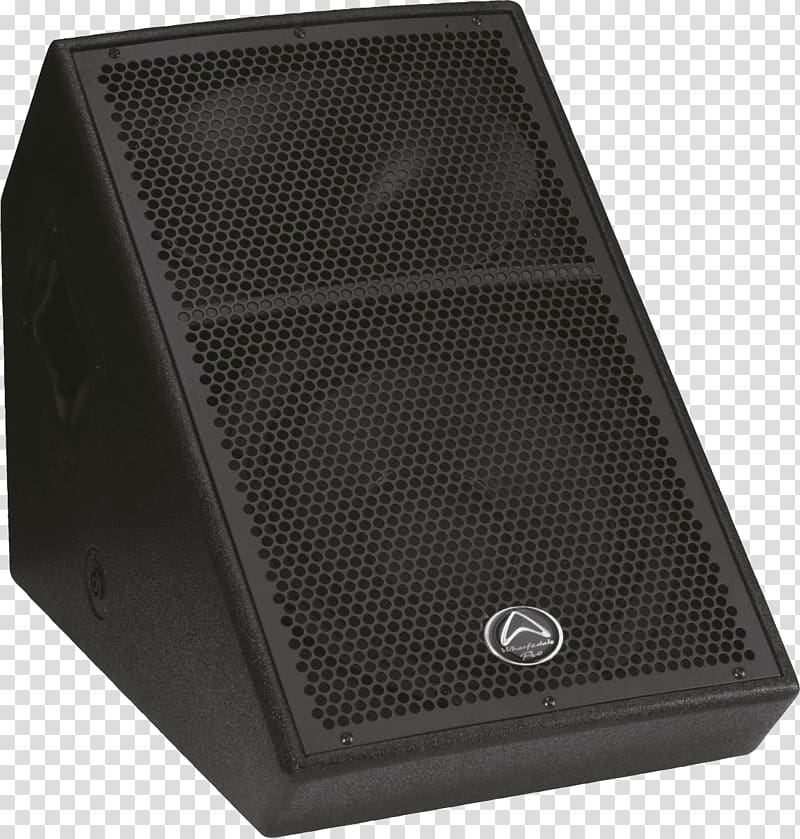 Loudspeaker enclosure Audio Foldback Wharfedale, speakers transparent background PNG clipart
