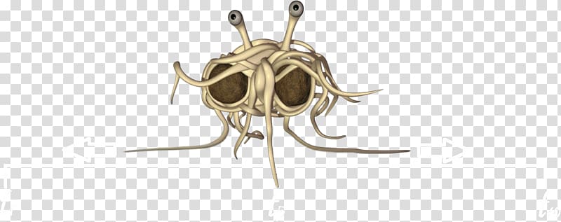The Gospel of the Flying Spaghetti Monster Pasta Religion, monster transparent background PNG clipart