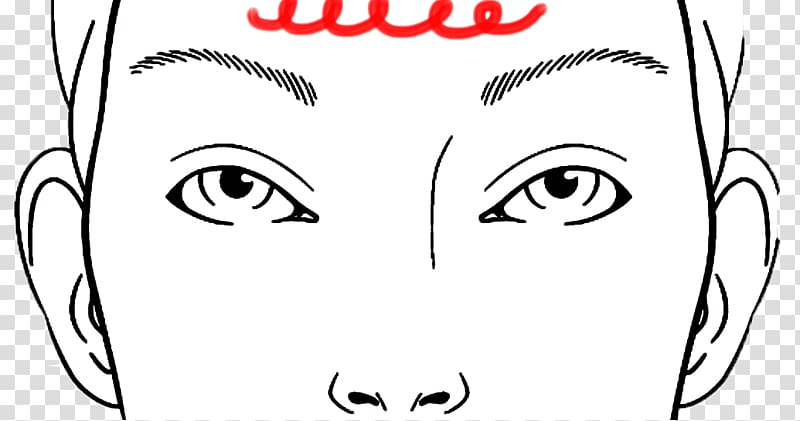Coloring book Face Drawing, Face transparent background PNG clipart