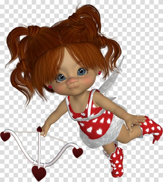 Valentine\'s Day February 14 Doll Love Cupid, cupid doll transparent background PNG clipart