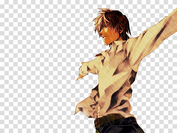 Light Yagami Death Note Anime Manga Rendering, Anime transparent background PNG clipart
