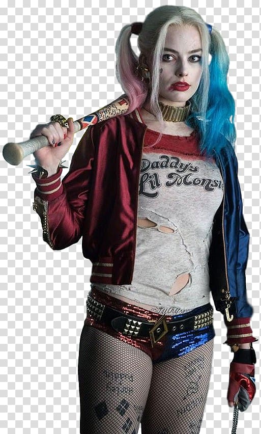 Margot Robbie Harley Quinn Joker Nightwing Robin, harley quinn transparent background PNG clipart