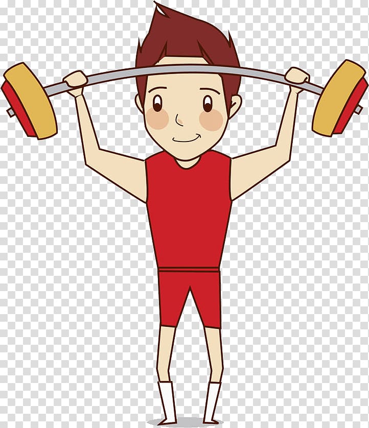 Cartoon , Fitness boy transparent background PNG clipart