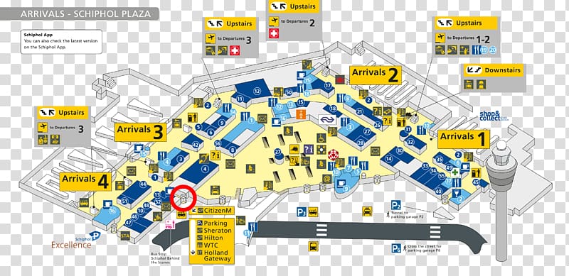 Amsterdam Airport Schiphol Amsterdam Centraal railway station Airport terminal, map transparent background PNG clipart