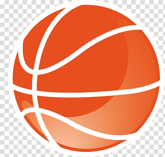 orange basketball illustration, Basketball Silhouette , balon transparent background PNG clipart