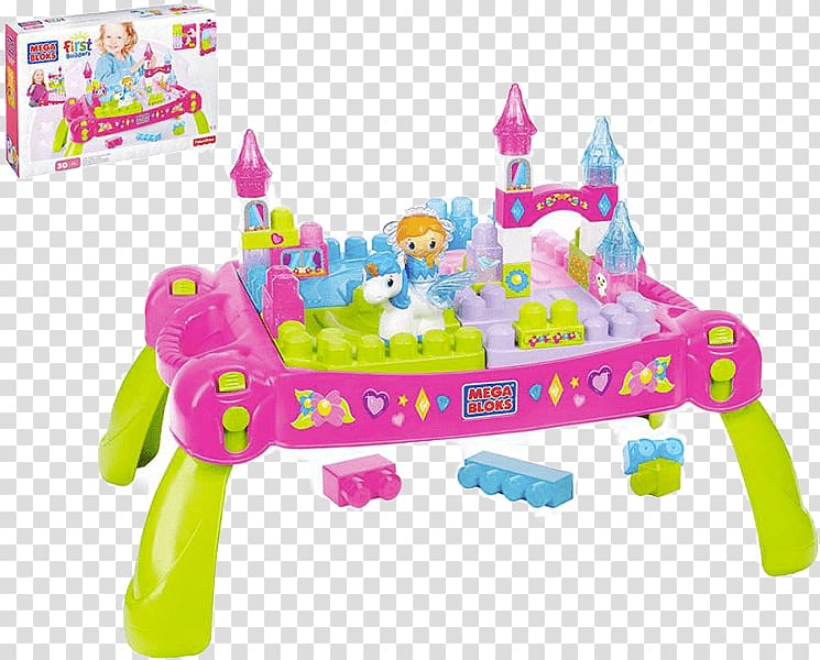 Mega Bloks First Builders Lil Princess Shimmering Palace Tub