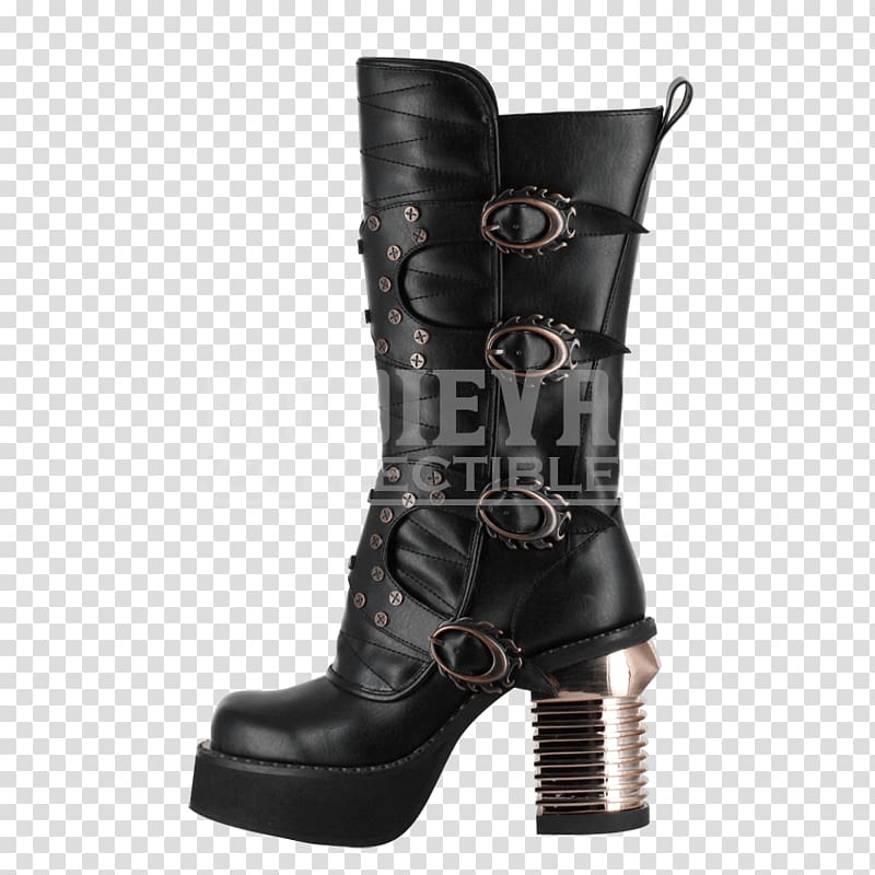Motorcycle boot Harajuku Shoe Footwear, steampunk boots transparent background PNG clipart