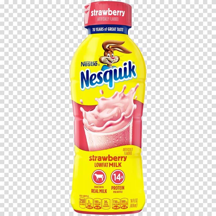 Chocolate milk Nesquik Flavored milk, milk transparent background PNG clipart