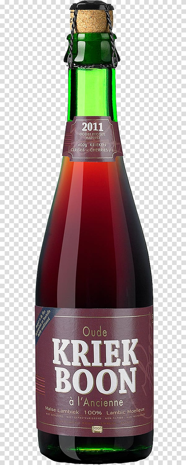 Boon Brewery Kriek lambic Beer Gueuze, beer transparent background PNG clipart
