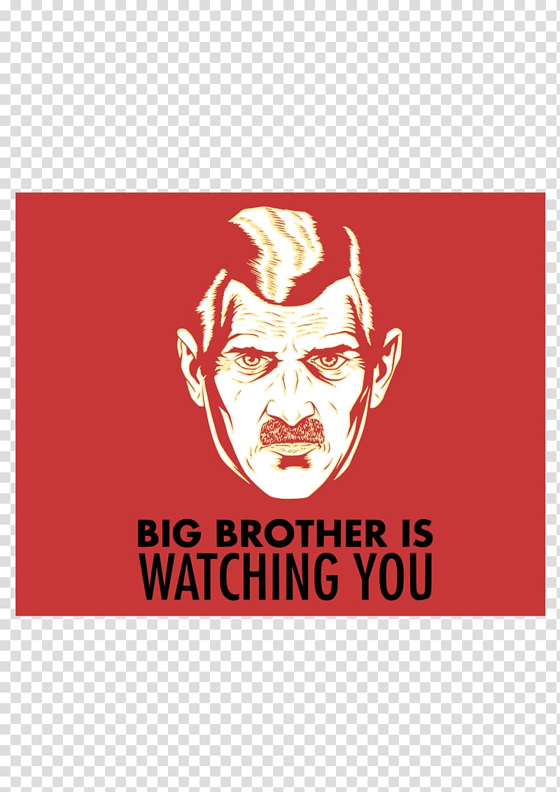 George Orwell Big Brother Nineteen Eighty-Four Winston Smith 0, big transparent background PNG clipart
