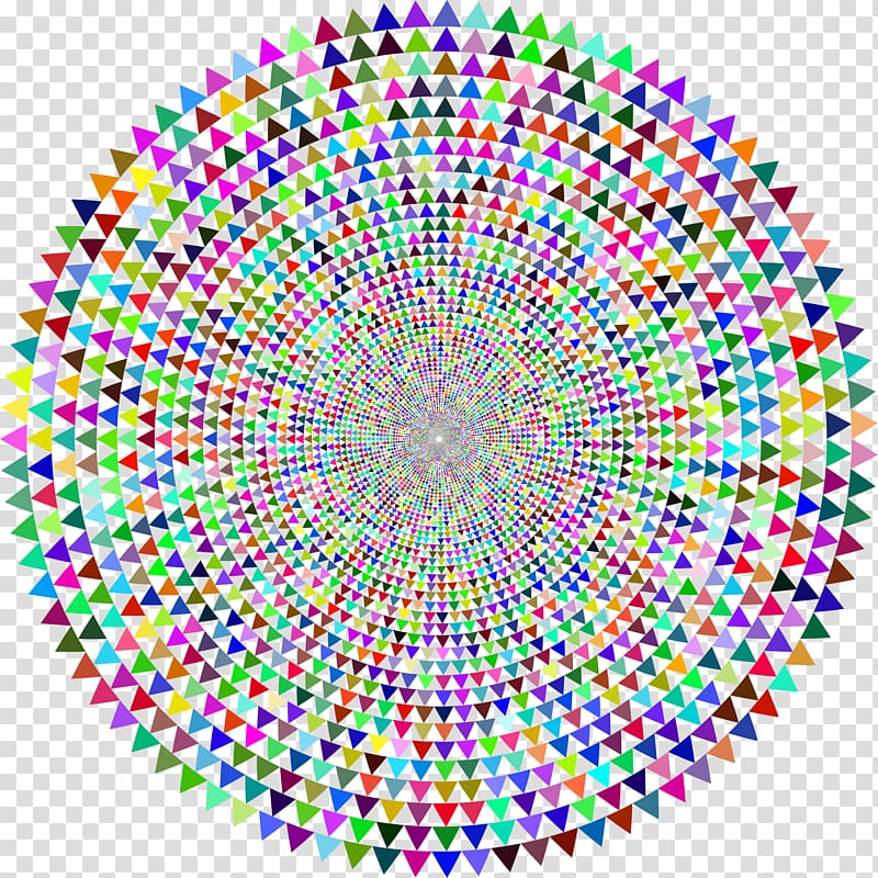 Halftone Circle Geometry , vortex transparent background PNG clipart