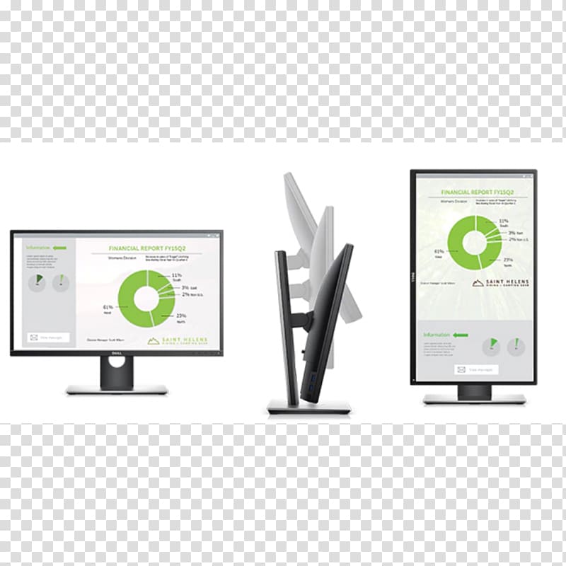 Dell P-17H Computer Monitors IPS panel LED display, monitor dell alienware transparent background PNG clipart