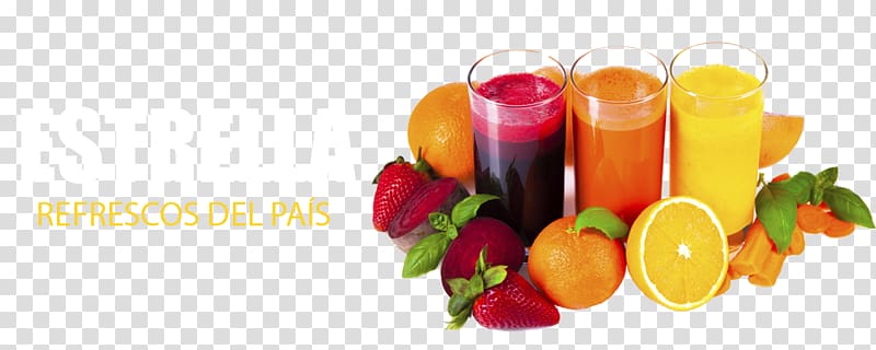 Juice Refresquería Estrella Fizzy Drinks Fruchtsaft Food, Jugos naturales transparent background PNG clipart
