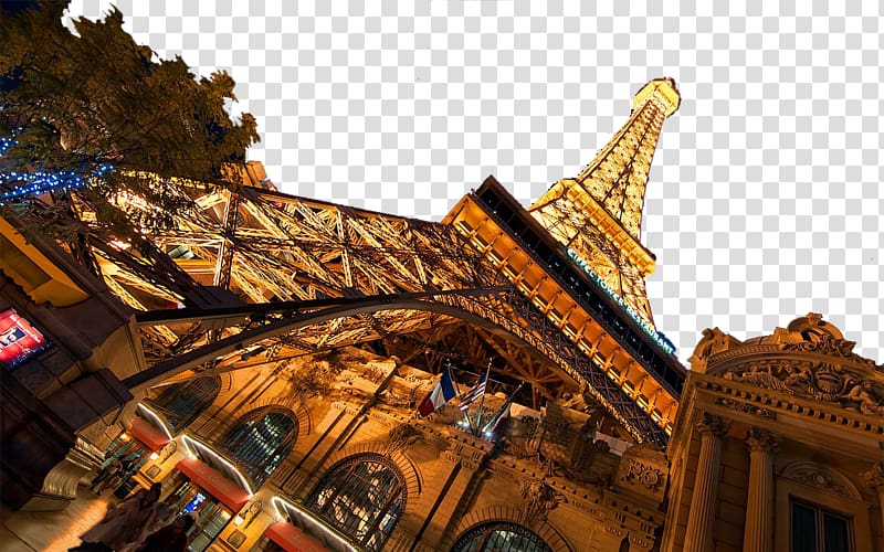 Paris Las Vegas Eiffel Tower Restaurant Les Invalides McCarran International Airport, Paris, France Eiffel transparent background PNG clipart