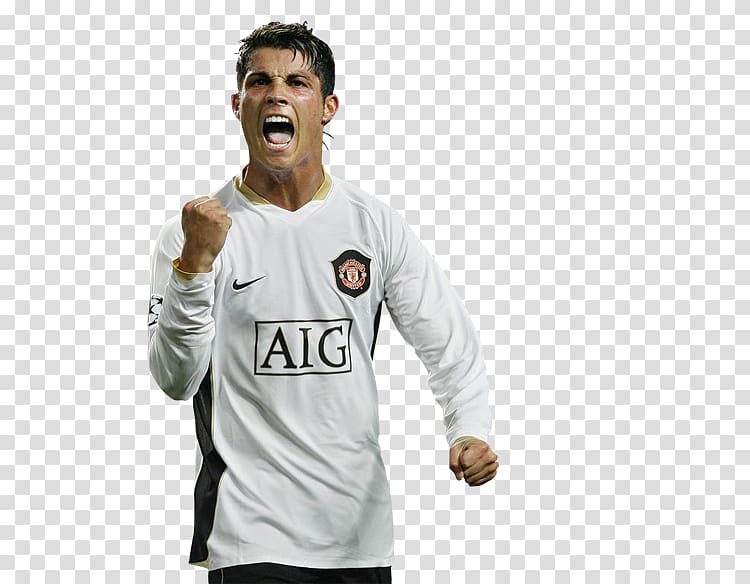 Jersey Cristiano Ronaldo T-shirt Manchester United F.C., cristiano ronaldo transparent background PNG clipart