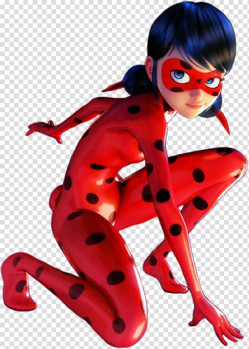 female animated character , Adrien Agreste Rendering Ladybird , ladybug transparent background PNG clipart