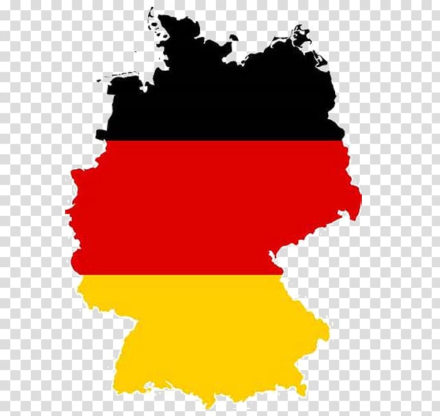 Flag of Germany West Germany Map, map transparent background PNG clipart