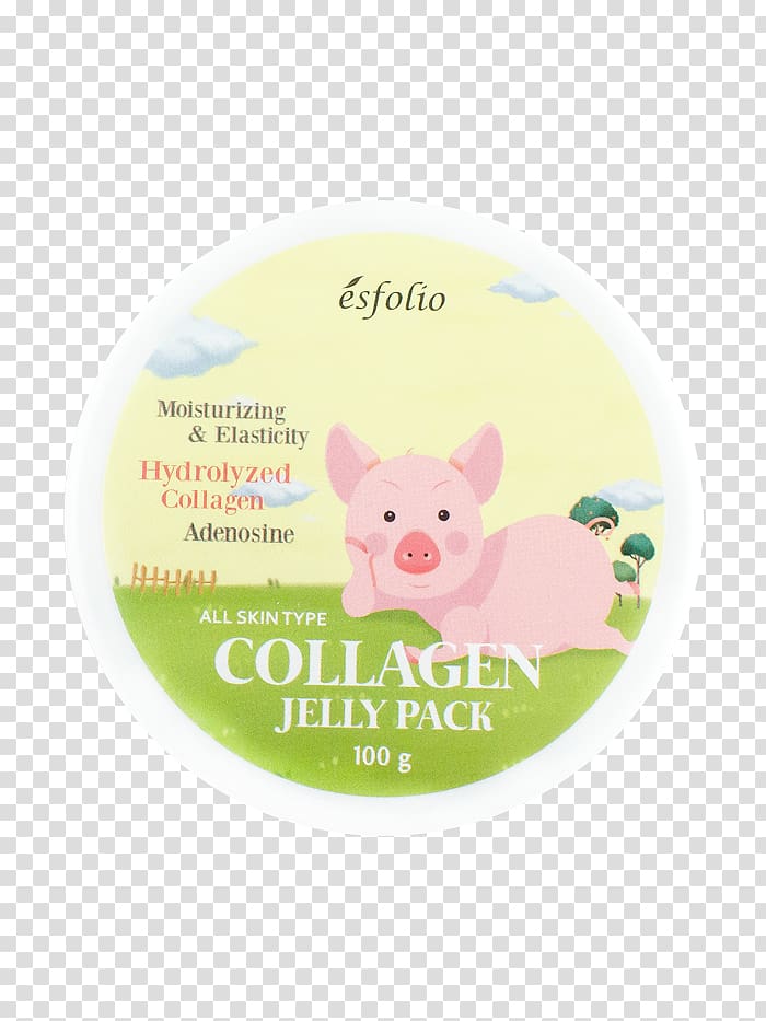 Hydrolyzed collagen Skin Cream Gel, takeout packaging transparent background PNG clipart