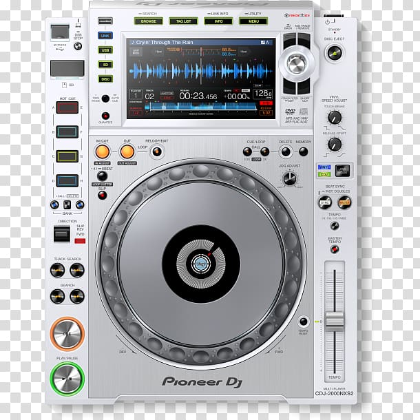 CDJ-2000 NXS 2 Pioneer DJ DJM Disc jockey, cdj transparent background PNG clipart