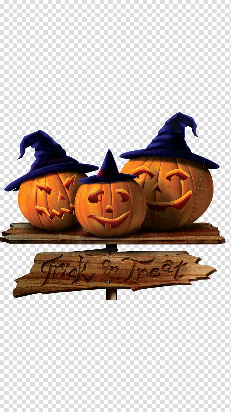pumpkin signage illustration, Halloween pumpkin transparent background PNG clipart