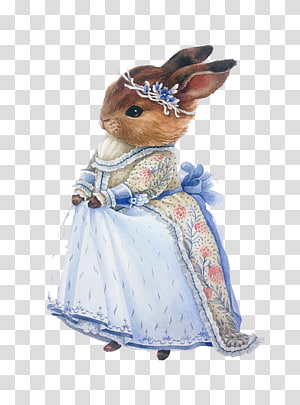 rabbit transparent background PNG clipart thumbnail