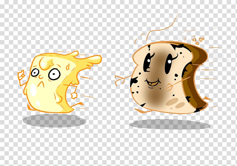 Toast Drawing Art Drawn butter, toast transparent background PNG clipart