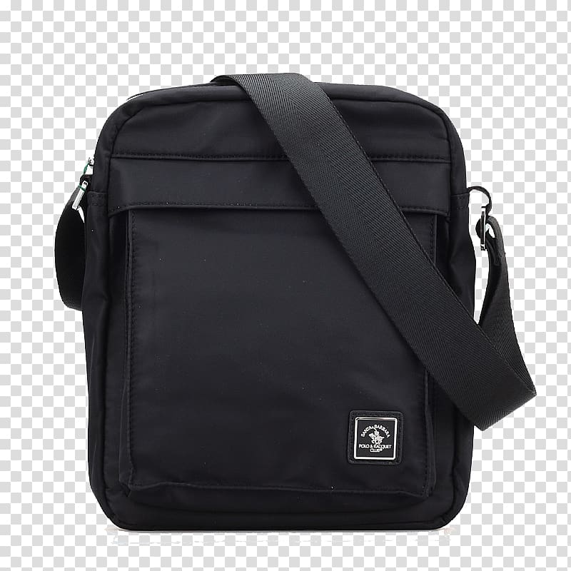 Messenger bag Shopping Belt, Shengdabaoluo vertical section black shoulder bag transparent background PNG clipart