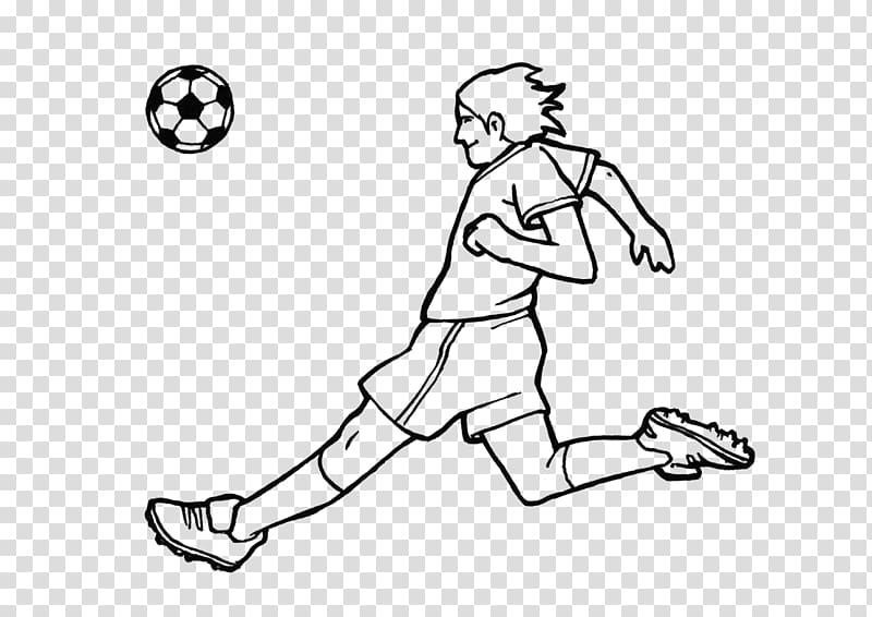 Football Coloring book Sport Calcio a 7 Ausmalbild, FUTBOL transparent background PNG clipart