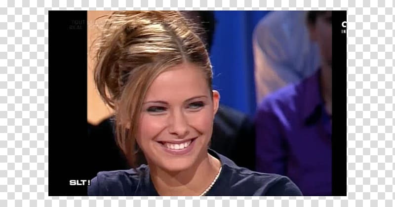 Clara Morgane Salut les Terriens Brown hair Blond Canal 8, others transparent background PNG clipart