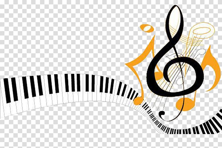 wavy piano keys clip art