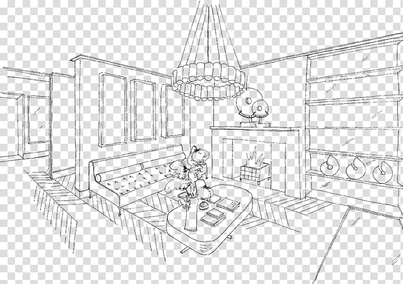 Architecture Drawing Project Sketch, design transparent background PNG clipart