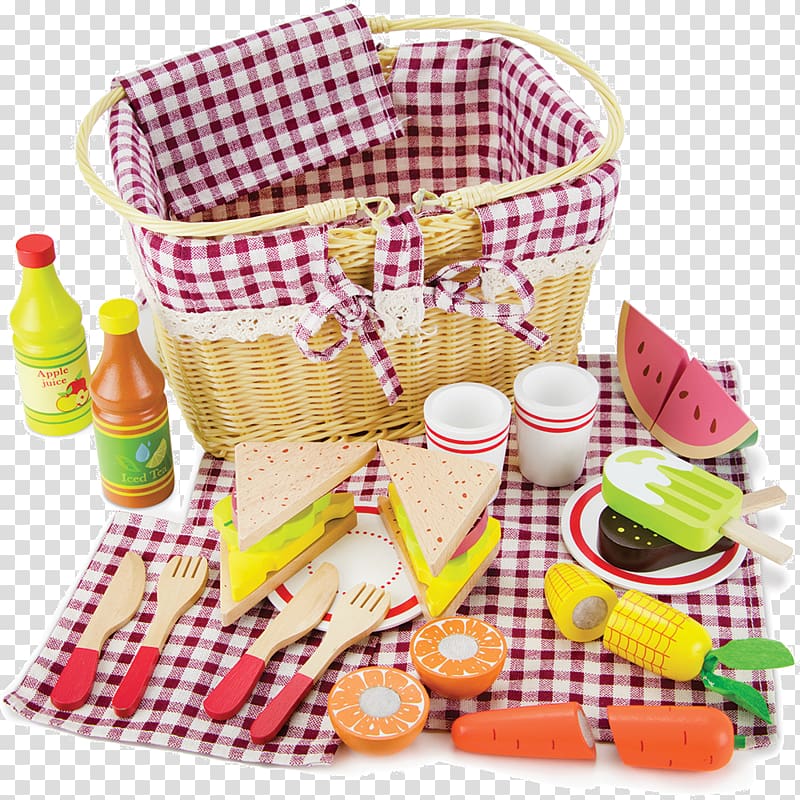 Picnic Baskets Toy Food, toy transparent background PNG clipart