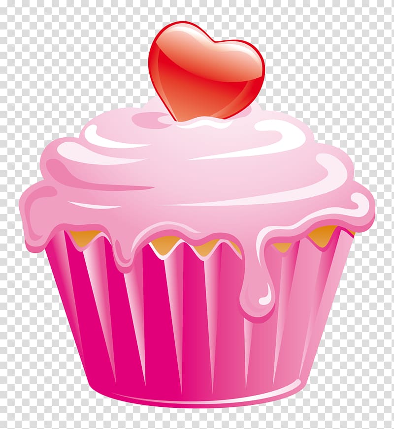Cupcake Bakery Muffin Fruitcake Frosting & Icing, pastel transparent background PNG clipart