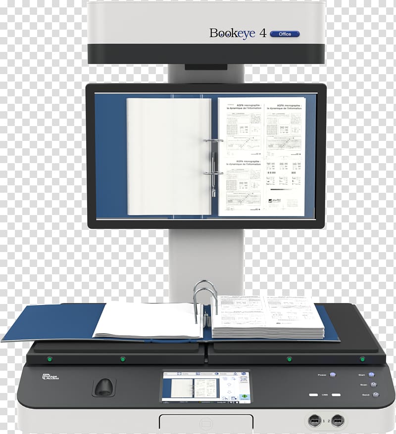 Computer Monitors Book scanning scanner Bokvagga, fingerprint scanning transparent background PNG clipart