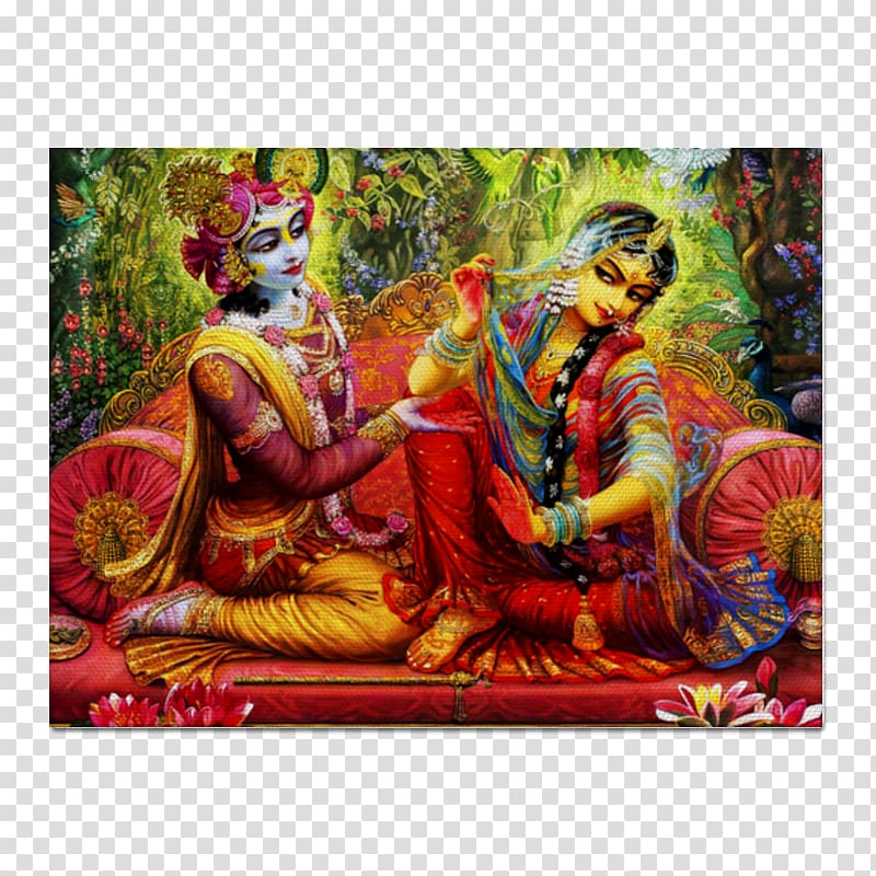 Radha Krishna Holi Lila, krishna transparent background PNG clipart