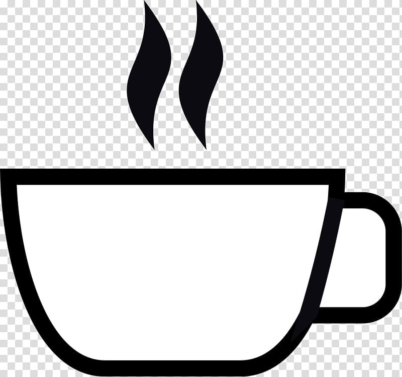 Coffee Cafe Drawing, Hand drawn hot coffee diagram transparent background PNG clipart