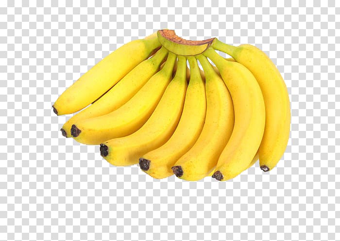 Banana Eating Food Health Fruit, The whole banana transparent background PNG clipart