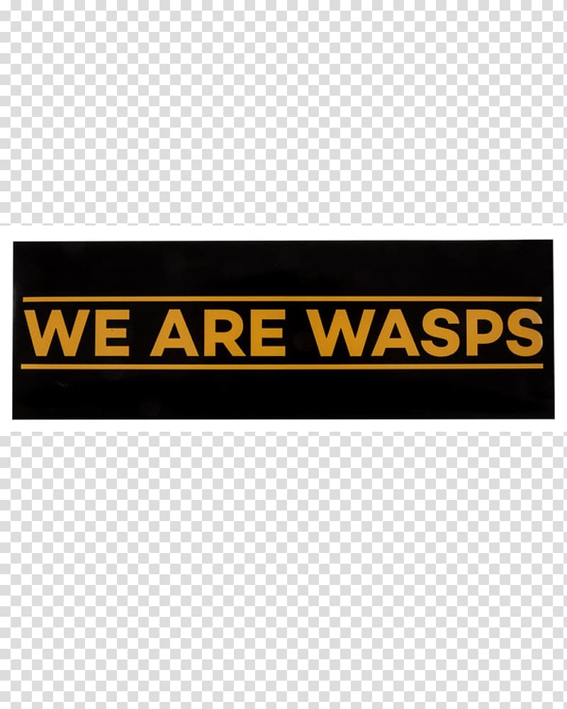 Wasps RFC Brand Business Sticker, End Of Season transparent background PNG clipart