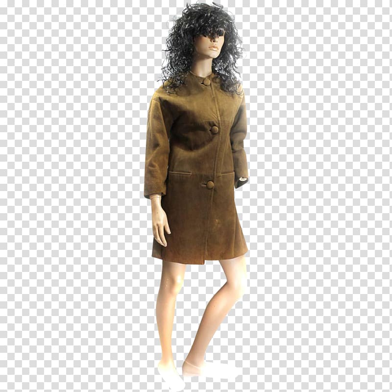 Slip Dress Vintage clothing Petticoat Clothing sizes, sheep suede coat transparent background PNG clipart