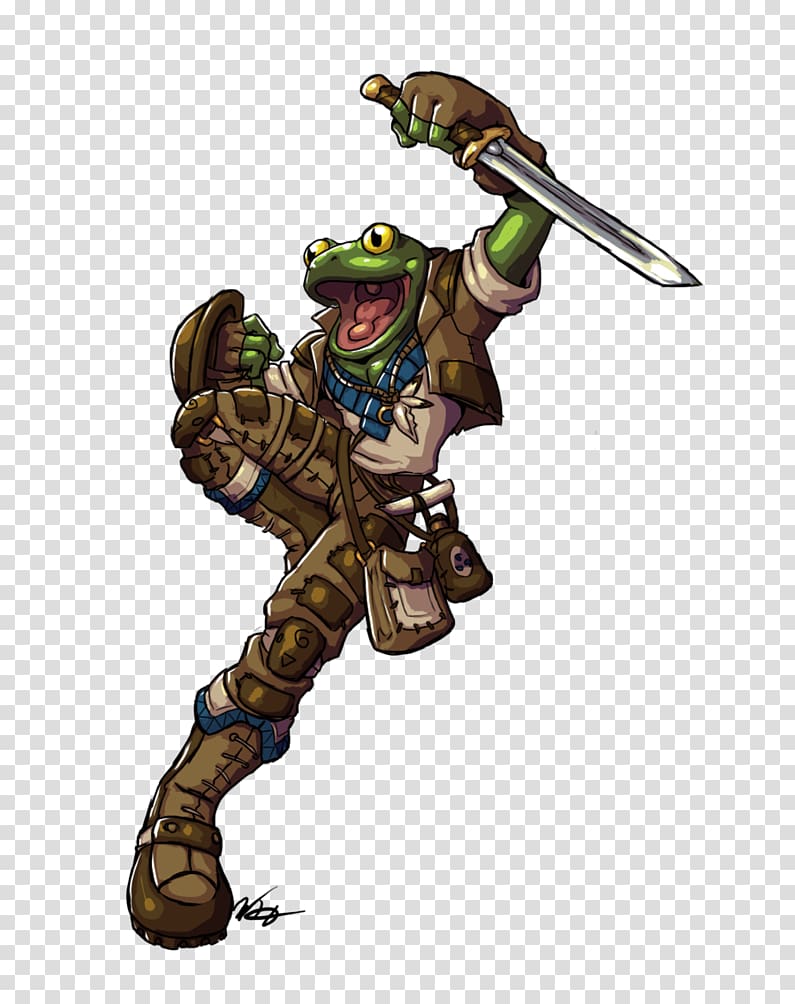 Dungeons & Dragons Pathfinder Roleplaying Game Grippli Frogman Drawing, pathfinder transparent background PNG clipart