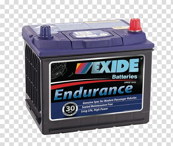 Car Automotive battery Exide Electric battery VRLA battery, yj transparent background PNG clipart