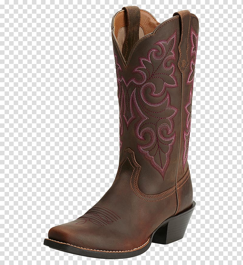 Cowboy boot Ariat Justin Boots Shoe, boot transparent background PNG clipart