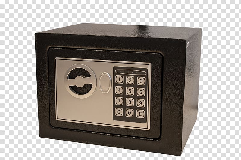 Safe Electronics Electronic lock Box, safe transparent background PNG clipart